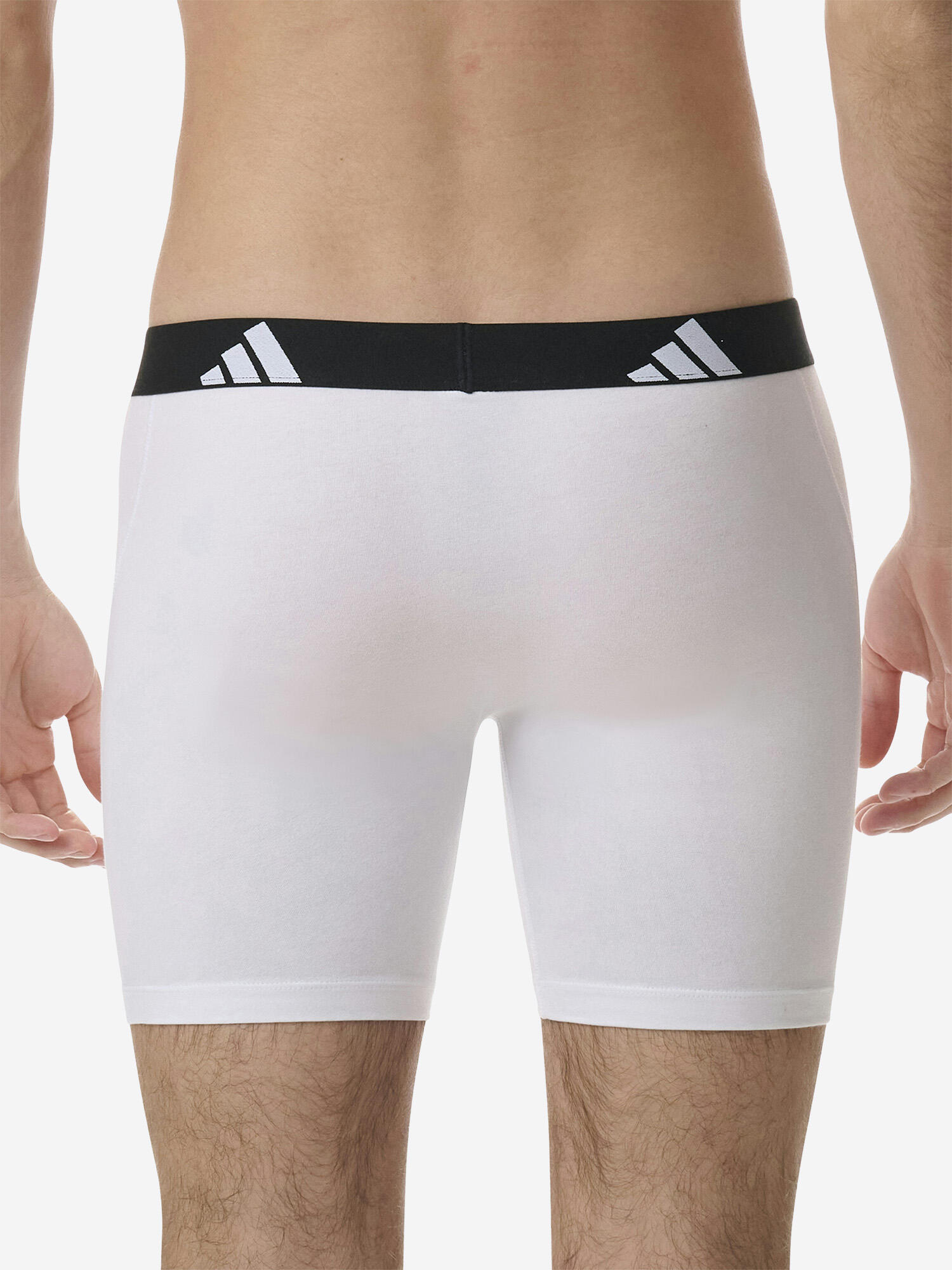 Adidas Basic Boxer Brief Men Herren Unterhose Shorts Unterwäsche 3er Pack 5/5