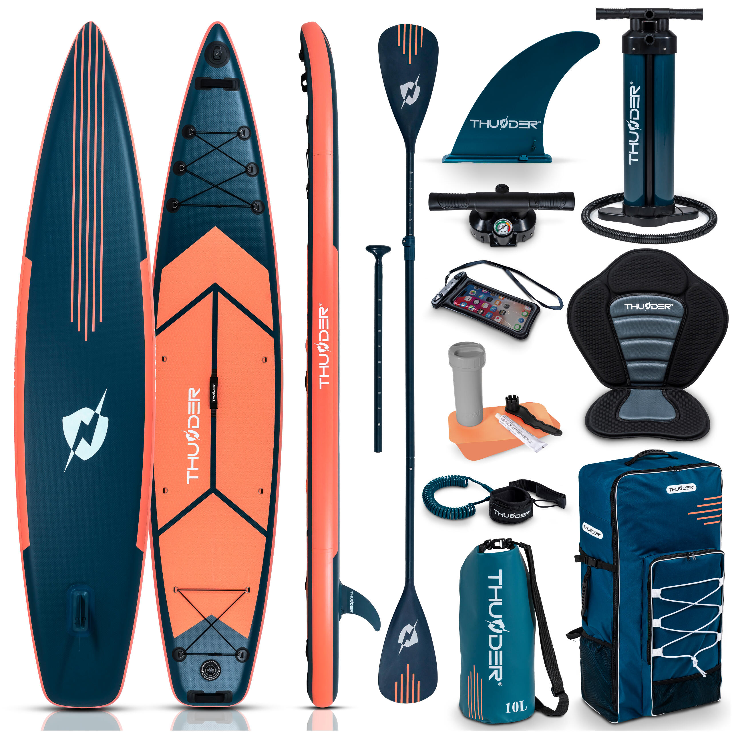THUNDER Opblaasbaar SUP-board met accessoires THUNDER MISTY 365cm