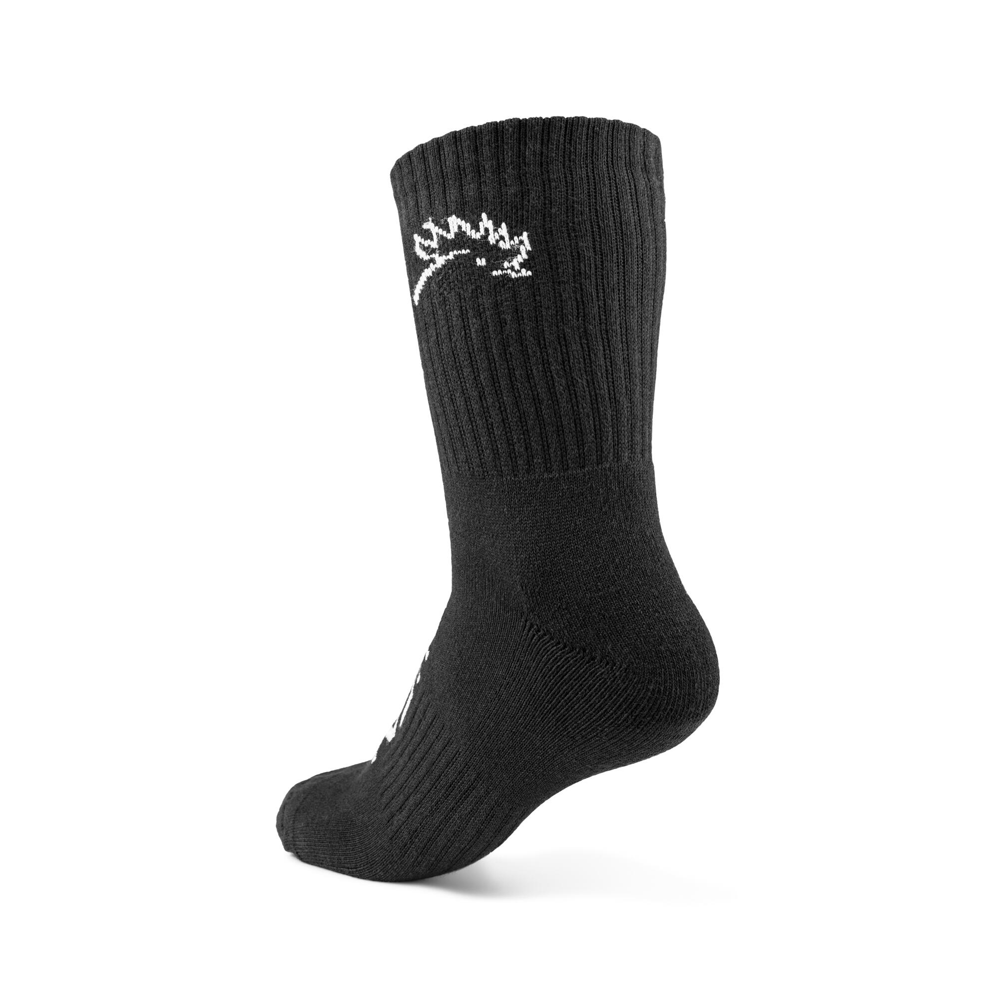 Everyday - mi-hautes - Chaussettes de sport - Noir - Lot de 6 4/5