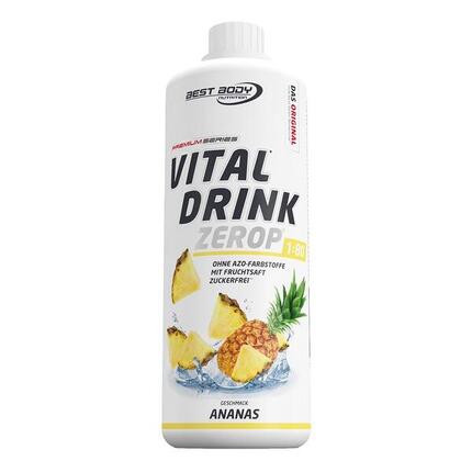 Best Body Nutrition Vital Drink Zerop (1000ml) Green Apple - Intra