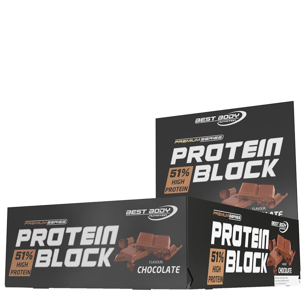 BEST BODY NUTRITION Best Body Nutrition BBN Hardcore Protein Block (15x90g) Chocolate - Repen