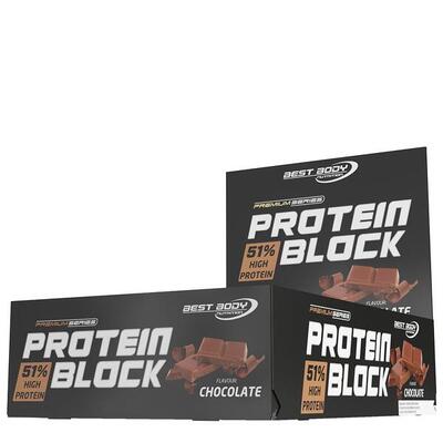 Best body nutrition bbn hardcore protein block (15x90g) chocolate - repen