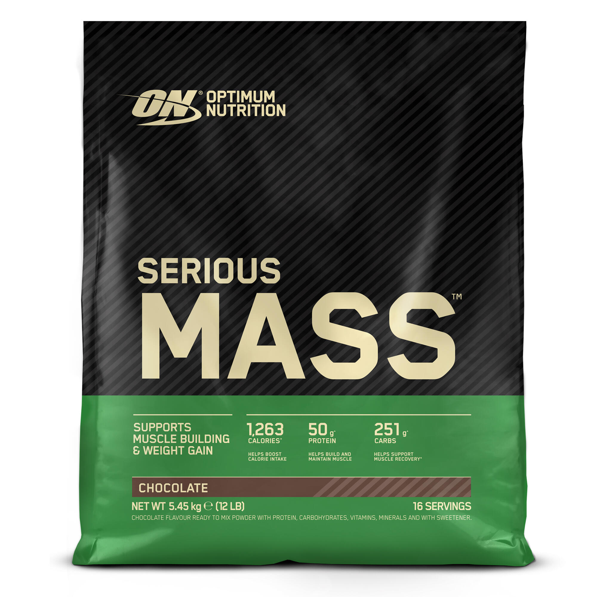 OPTIMUM NUTRITION Serious Mass 5.45 Kg Chocolate