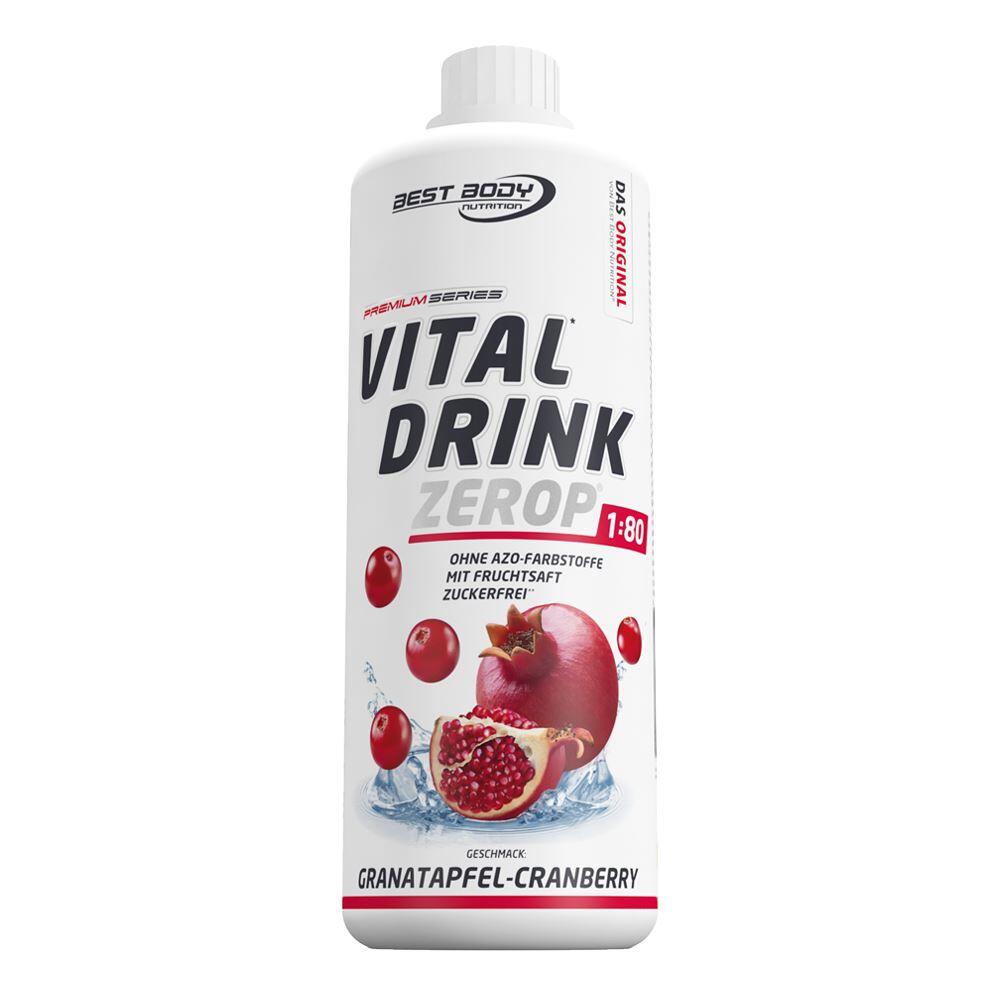 BEST BODY NUTRITION Best Body Nutrition Vital Drink Zerop (1000ml) Pomegranate Cranberry