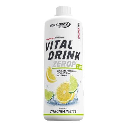 Best Body Nutrition Vital Drink Zerop (1000ml) Green Apple - Intra