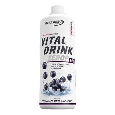 Best body nutrition vital drink zerop (1000ml) black currant - intra