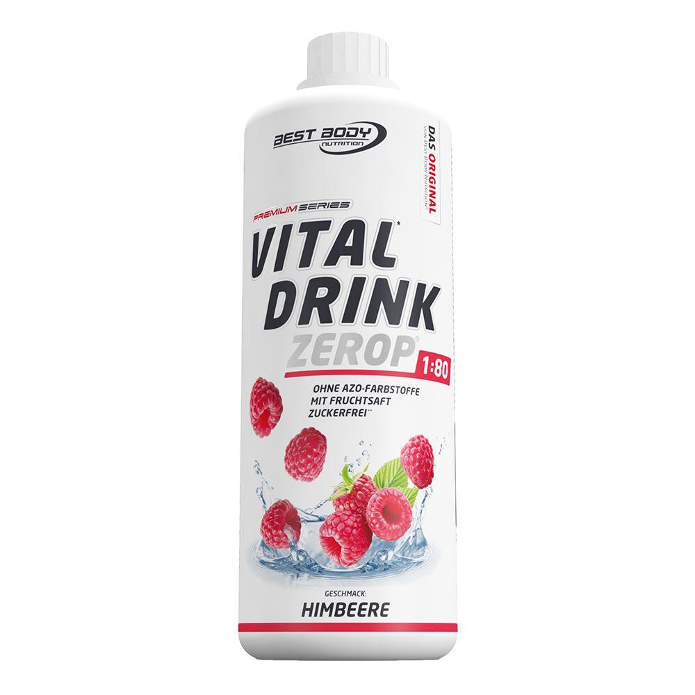 Best Body Nutrition - Best Body Nutrition Vital Drink Zerop (1000ml) Raspberry - Intra - Boisson Sans Sucres - Decathlon