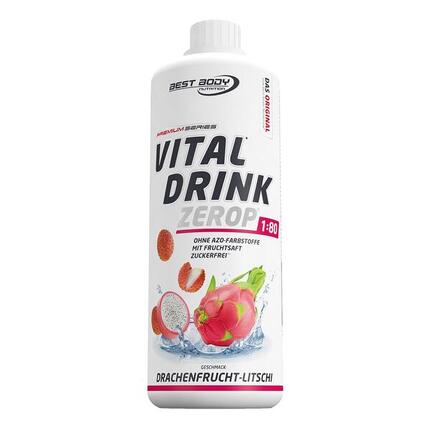 Best Body Nutrition Vital Drink Zerop (1000ml) Green Apple - Intra