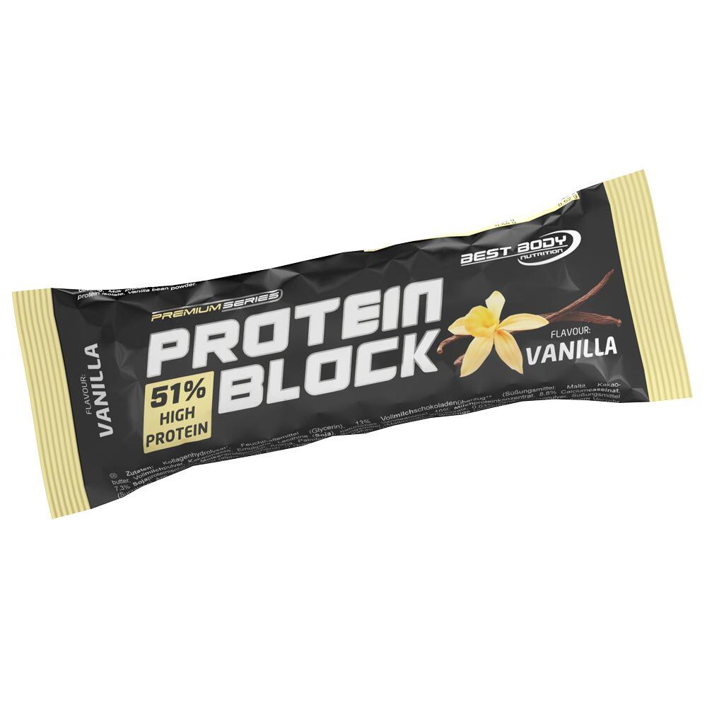 Best Body Nutrition BBN Hardcore Protein Block (15x90g) Vanilla - Barres 2/4