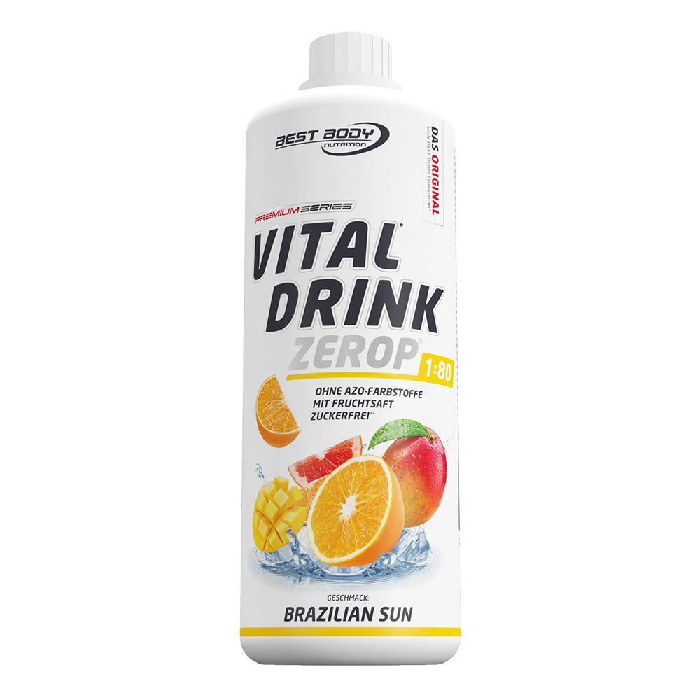 BEST BODY NUTRITION Best Body Nutrition Vital Drink Zerop (1000ml) Brazilian Sun
