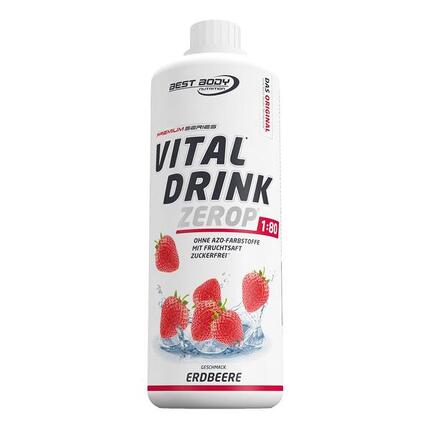 Best Body Nutrition Vital Drink Zerop (1000ml) Green Apple - Intra