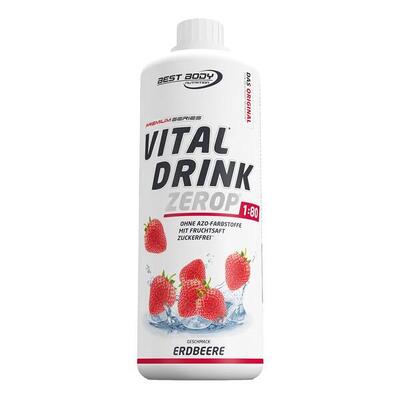 Best body nutrition vital drink zerop (1000ml) strawberry - intra