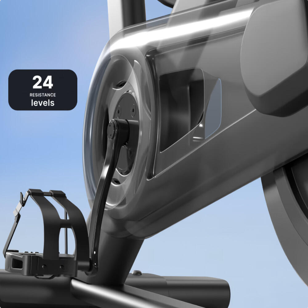 Hometrainer 24 Studio Bike / 24 weerstandsniveaus + Twee halters 7/7