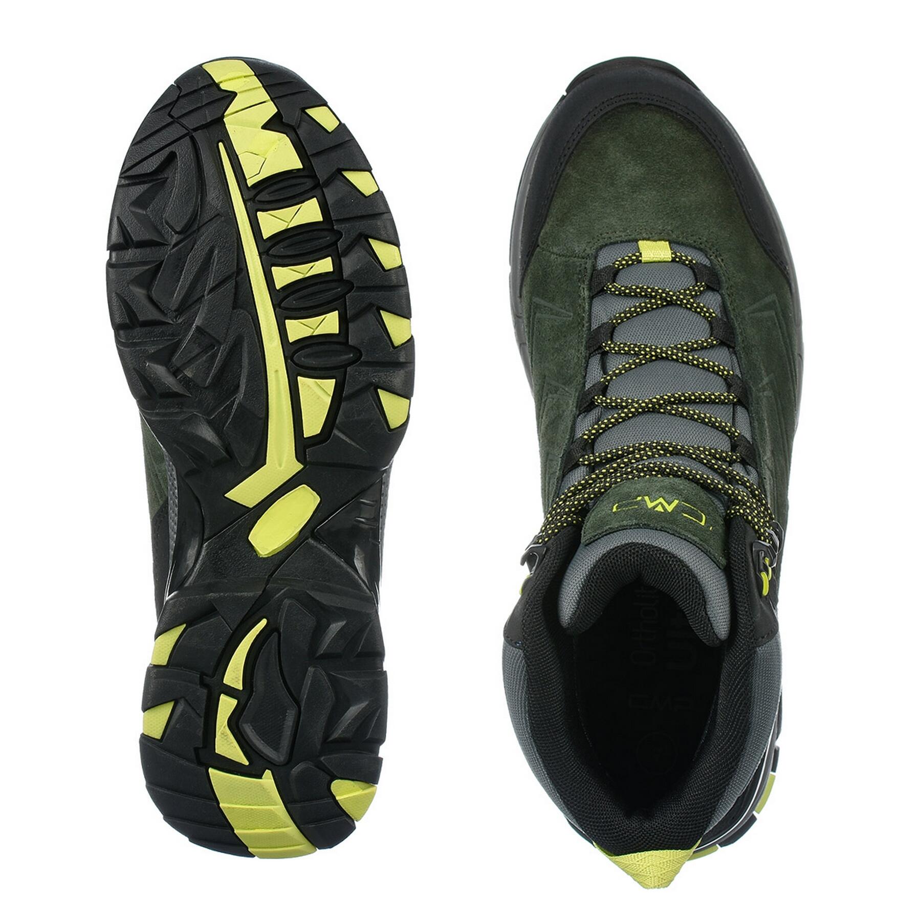 Chaussures de randonnée montantes pour hommes MELNICK en cuir imperméables 5/5