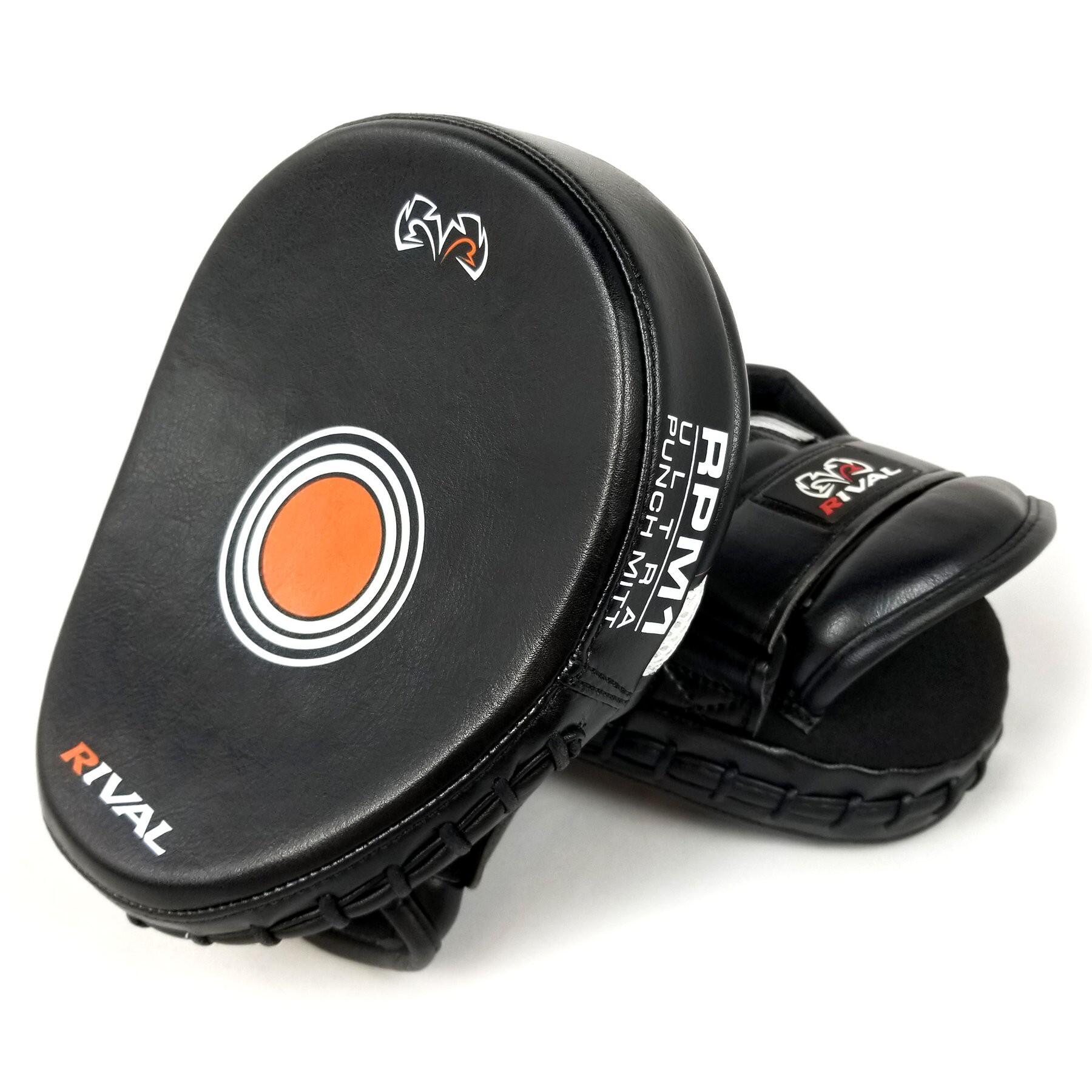 Tarcze Bokserskie Rival Ultra Punch Mitts RPM1 Czarne 3/4
