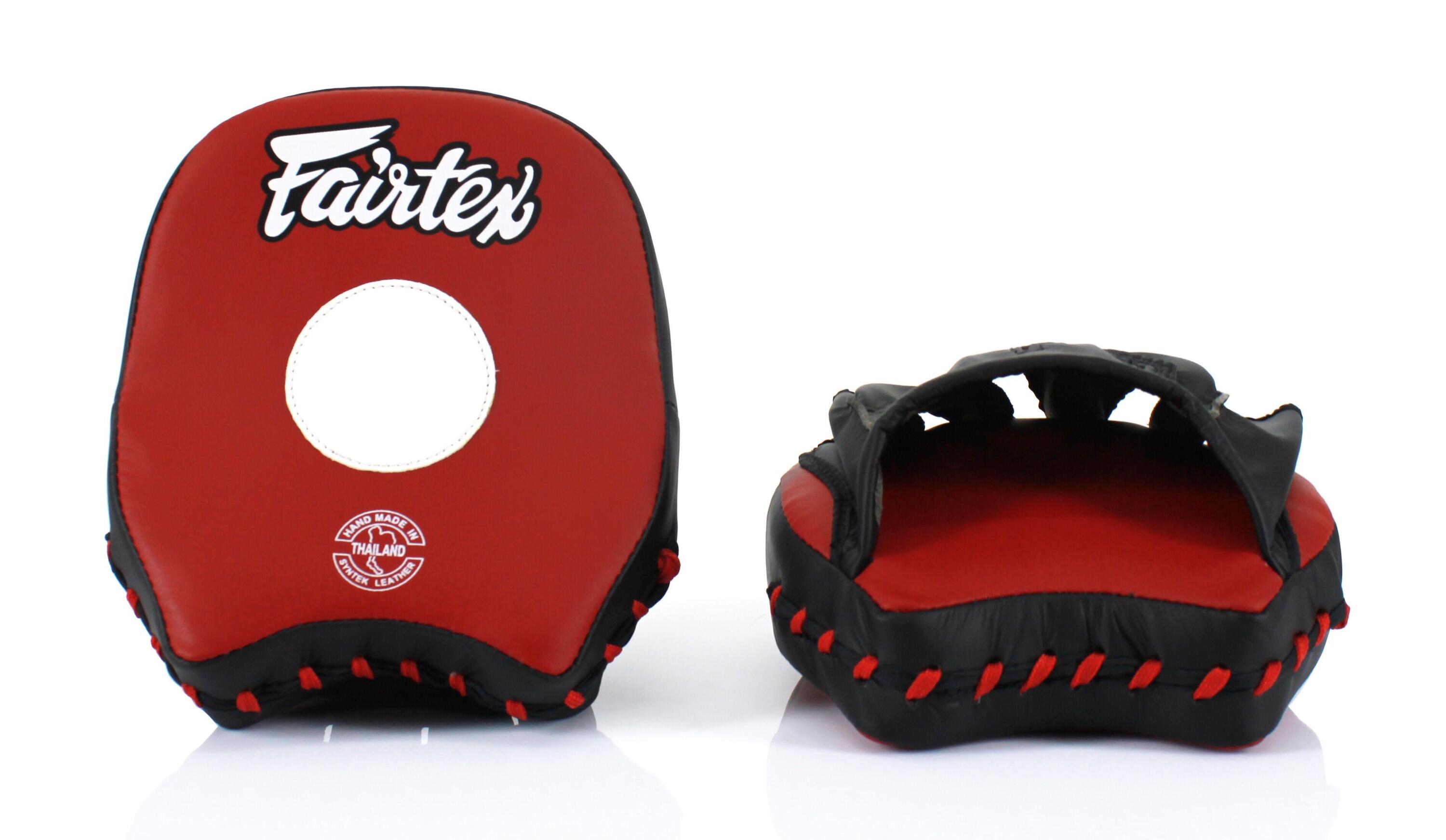 Tarcze Bokserskie Fairtex FMV14 Czarne/Czerwone 4/7