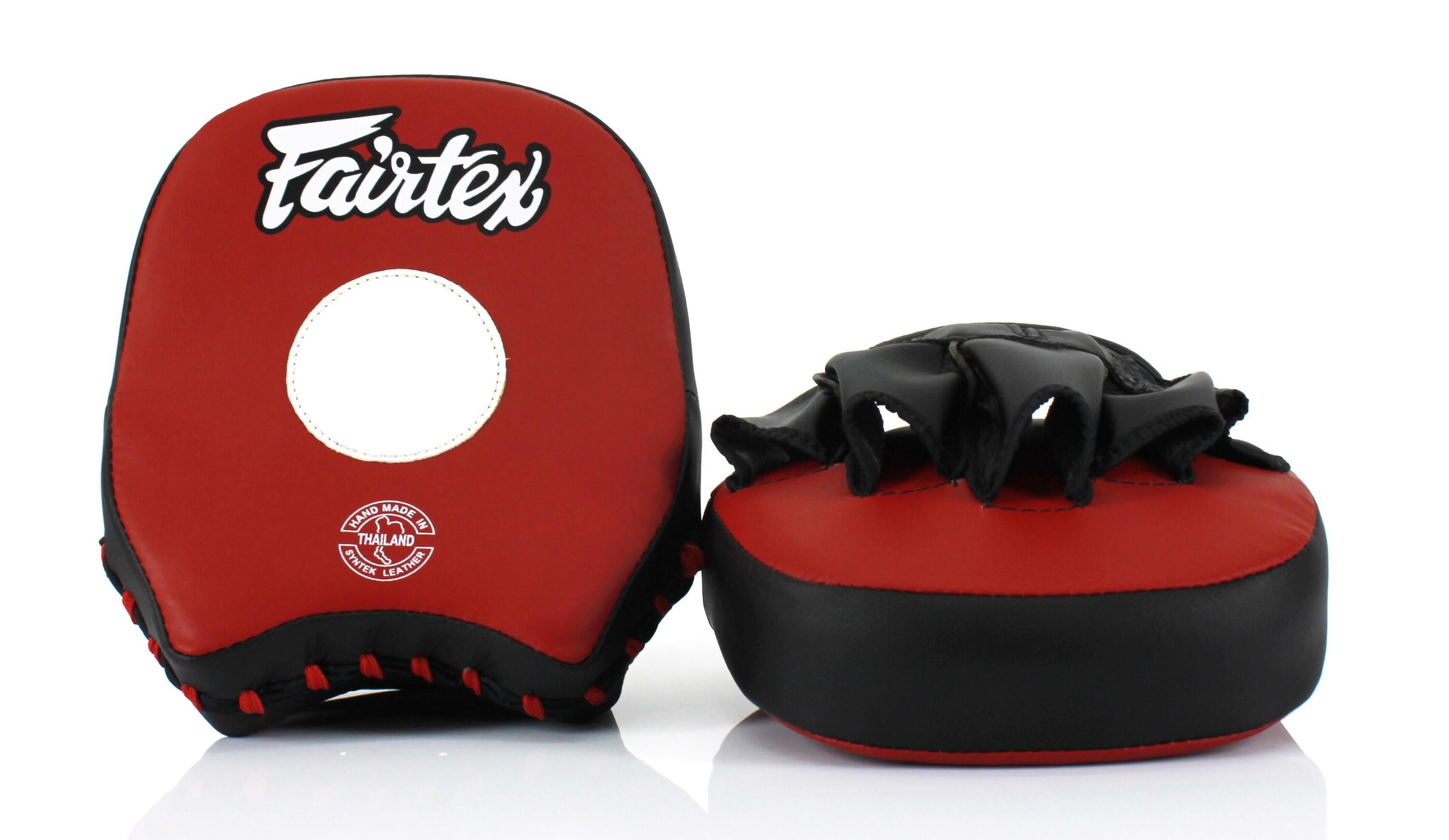 Tarcze Bokserskie Fairtex FMV14 Czarne/Czerwone 2/7