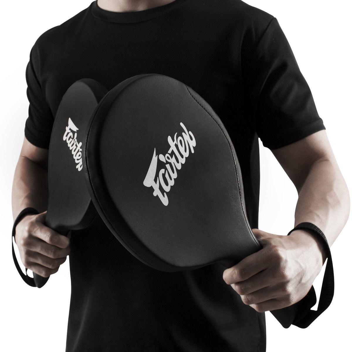 Tarcze/Packi Bokserskie Fairtex BXP1 Czarne 3/3