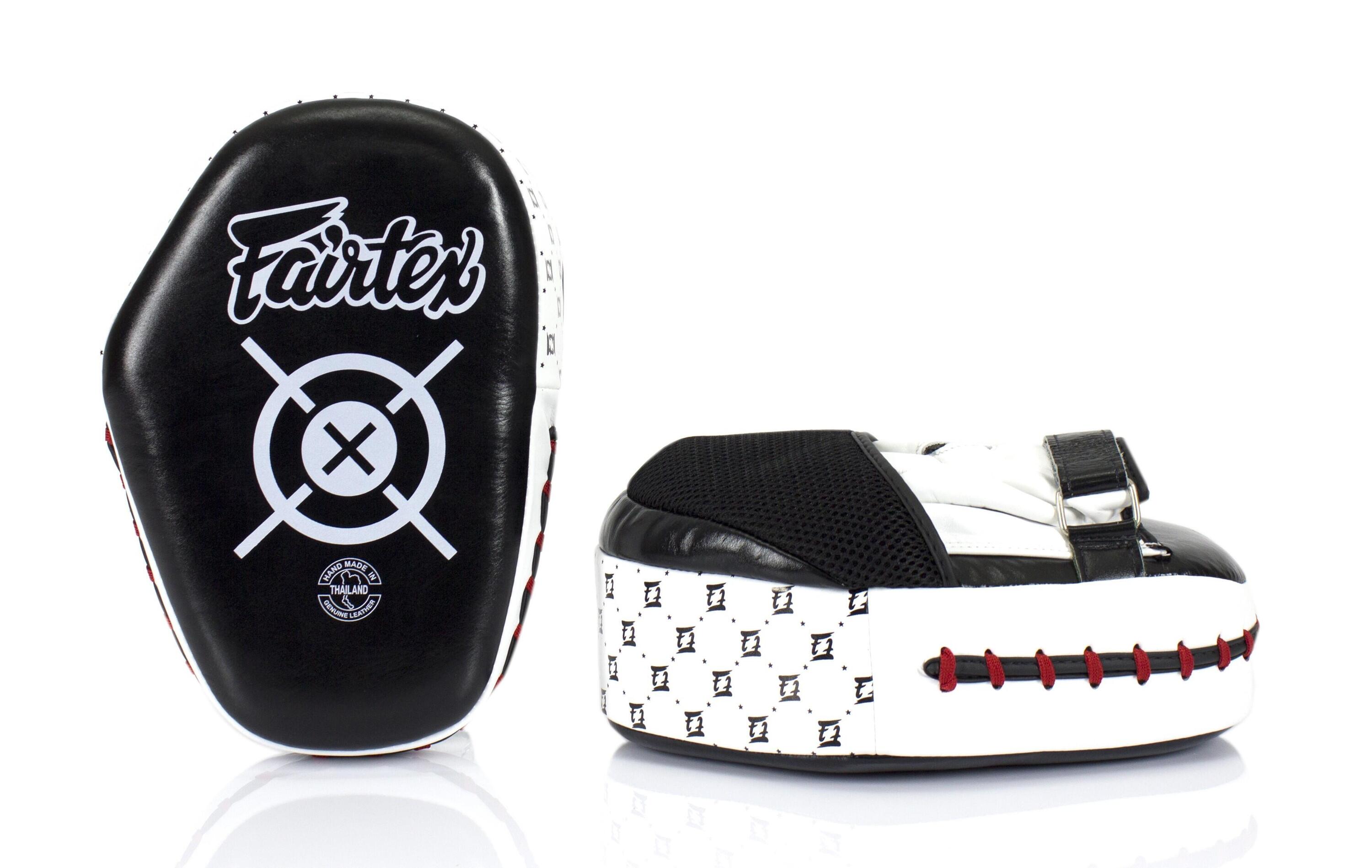 Tarcze Bokserskie Fairtex FMV11 Czarne/Białe 3/3
