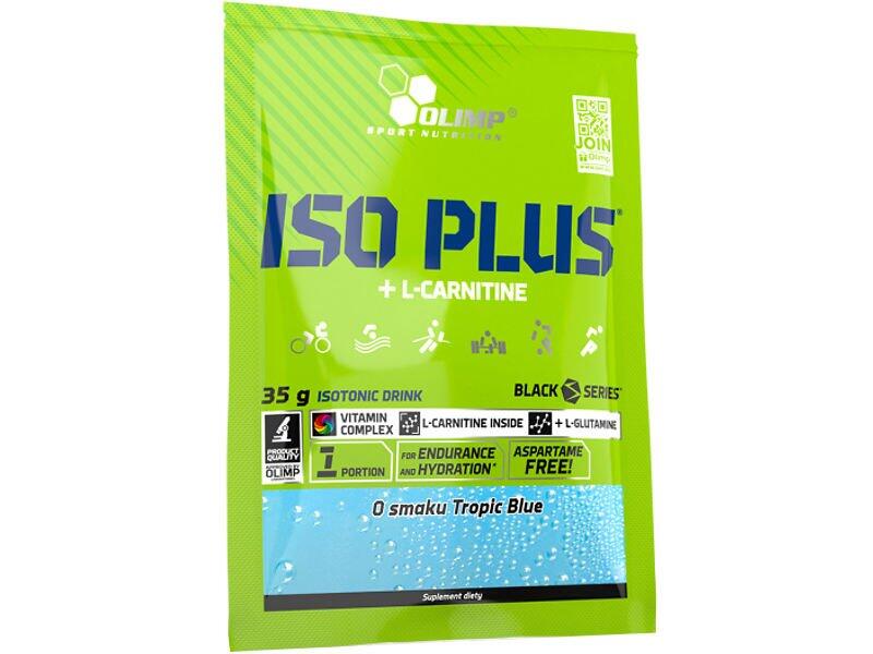 Iso Plus + L-Carnitine OLIMP 35g saszetka Cytryna