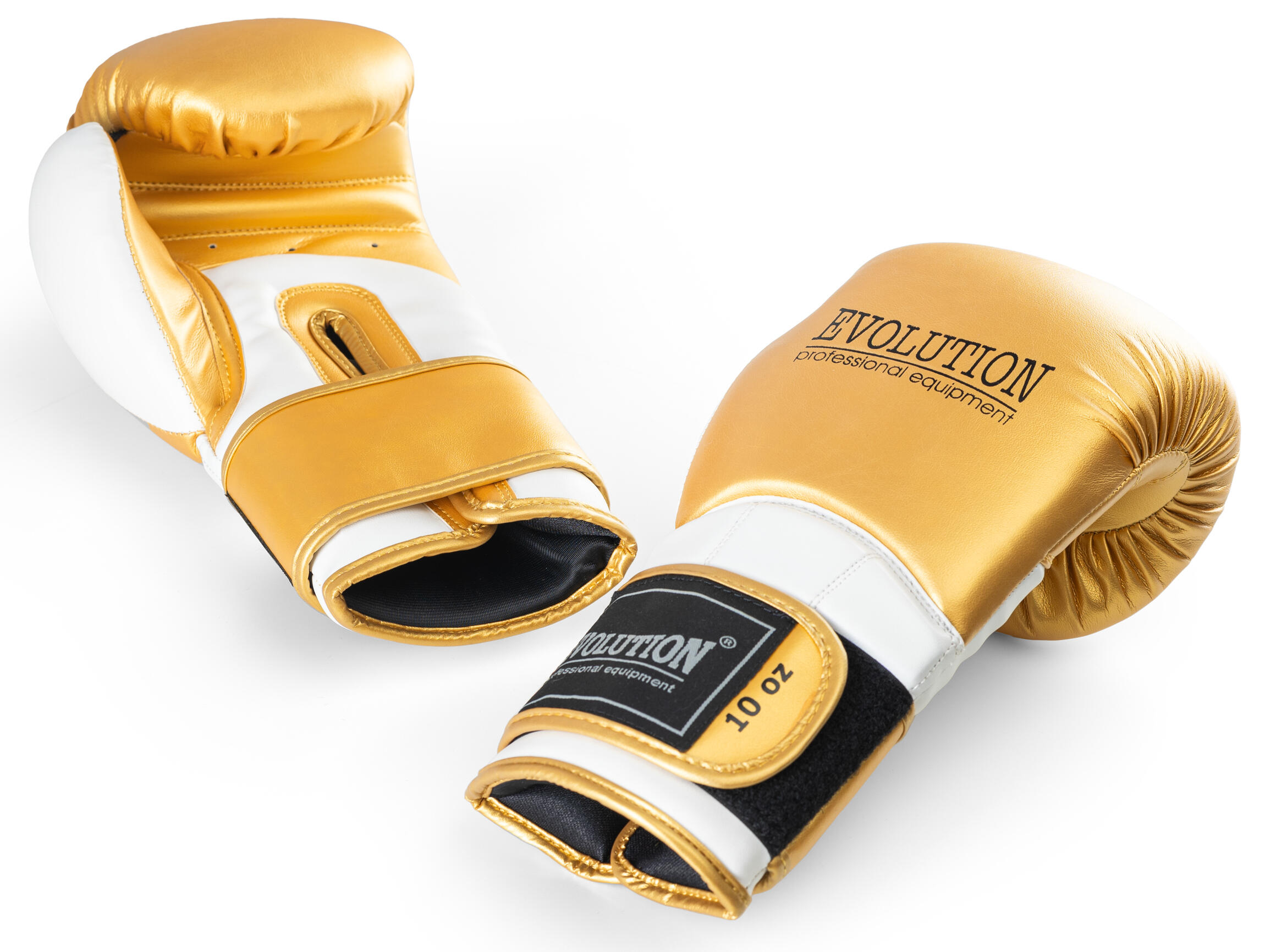 Rękawice bokserskie ze skóry syntetycznej Gold Shine Evolution 4/5
