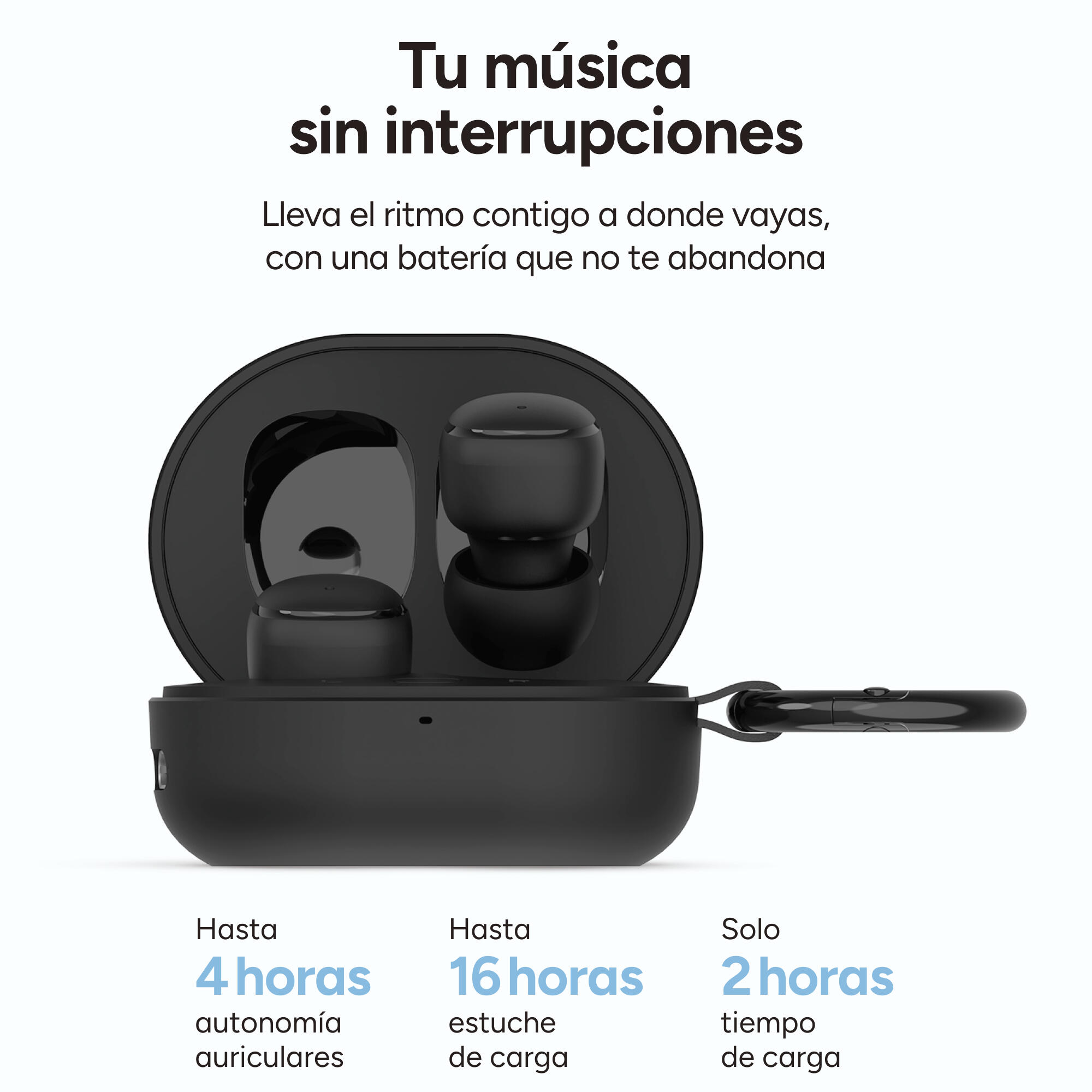 Fones de ouvido sem fio KSIX Neutron 5/8