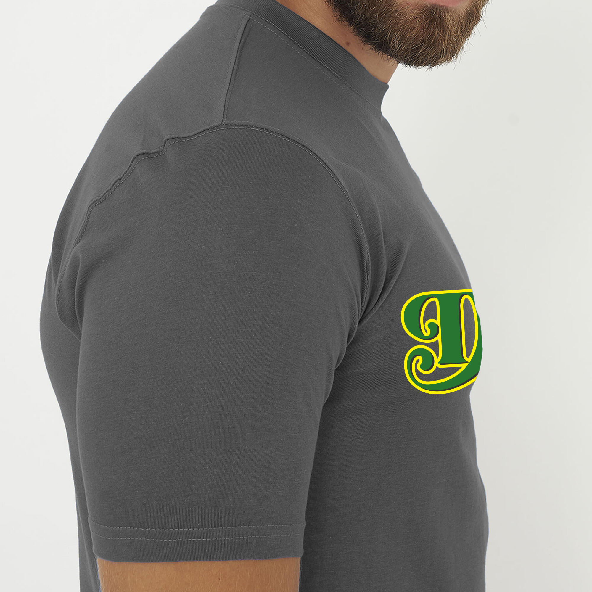 T-shirt aus Baumwolle DREAMER dunkelgrau 5/6