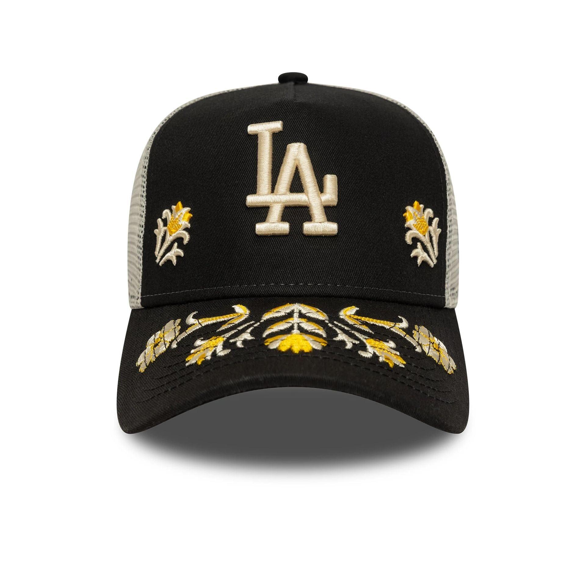 New Era A-Frame Trucker Cap La Dodgers MLB Floral Icon schwarz 2/5
