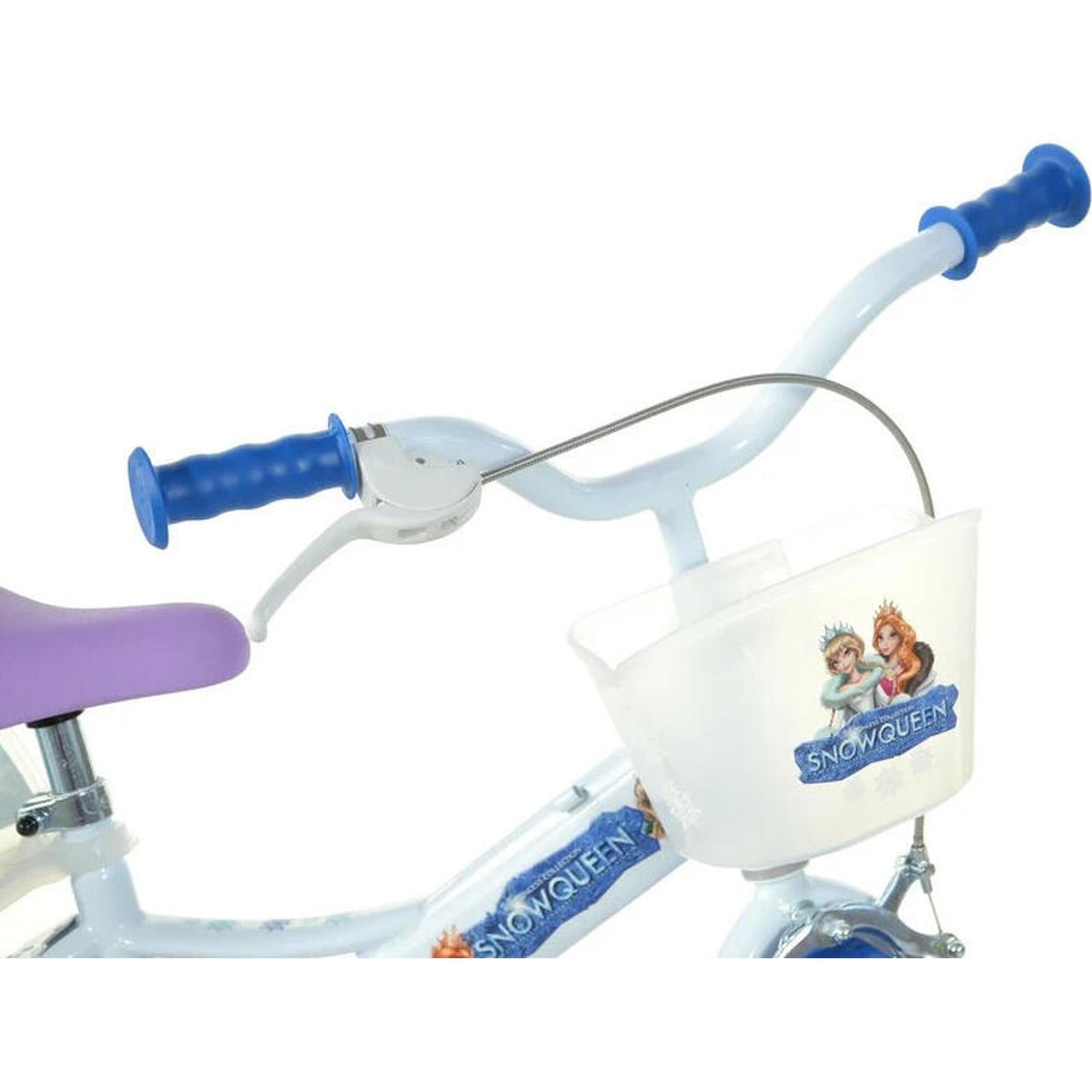 Dívčí kolo Dino bikes SNOW QUEEN 12"