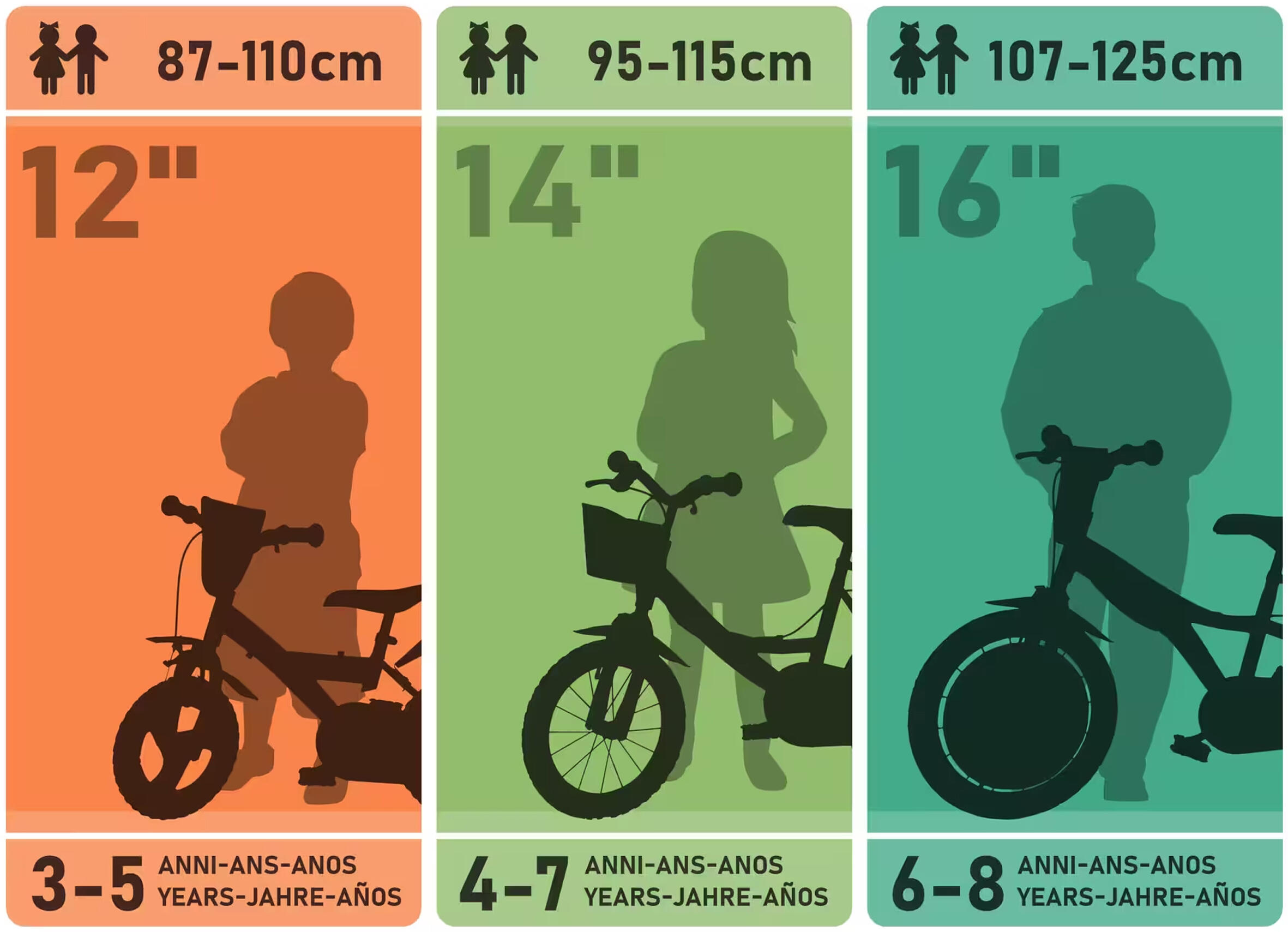 Bicicleta de Criança 14 polegadas Paw Patrol 4-6 anos 4/7