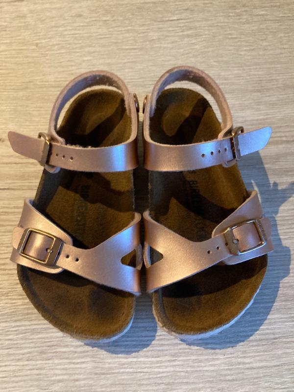 Entre Particuliers - sandales rose metal birkenstock 4/4