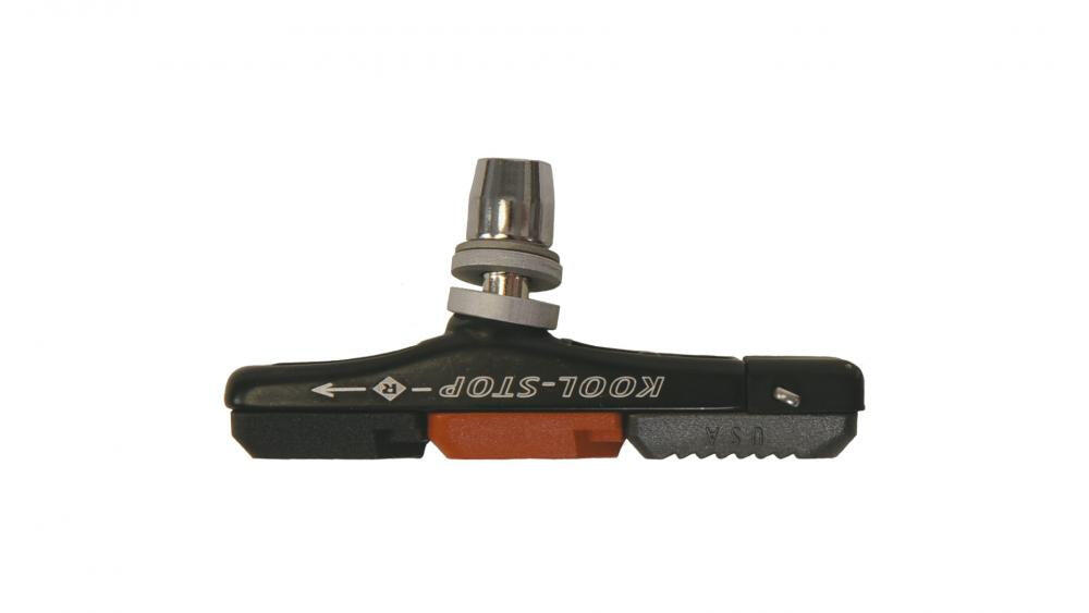 KOOL-STOP Koolstop pattini freno Tectonic con supporto nero, 2 pz.