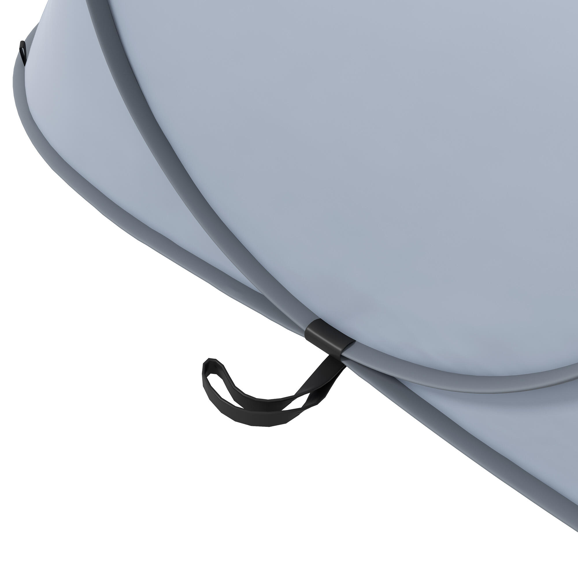 Tienda de Campaña Outsunny 245x148x105 cm Gris 4/5