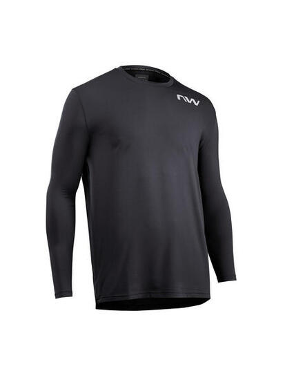 Koszulka rowerowa mtb gravel NORTHWAVE Xtrail Jersey LS czarny