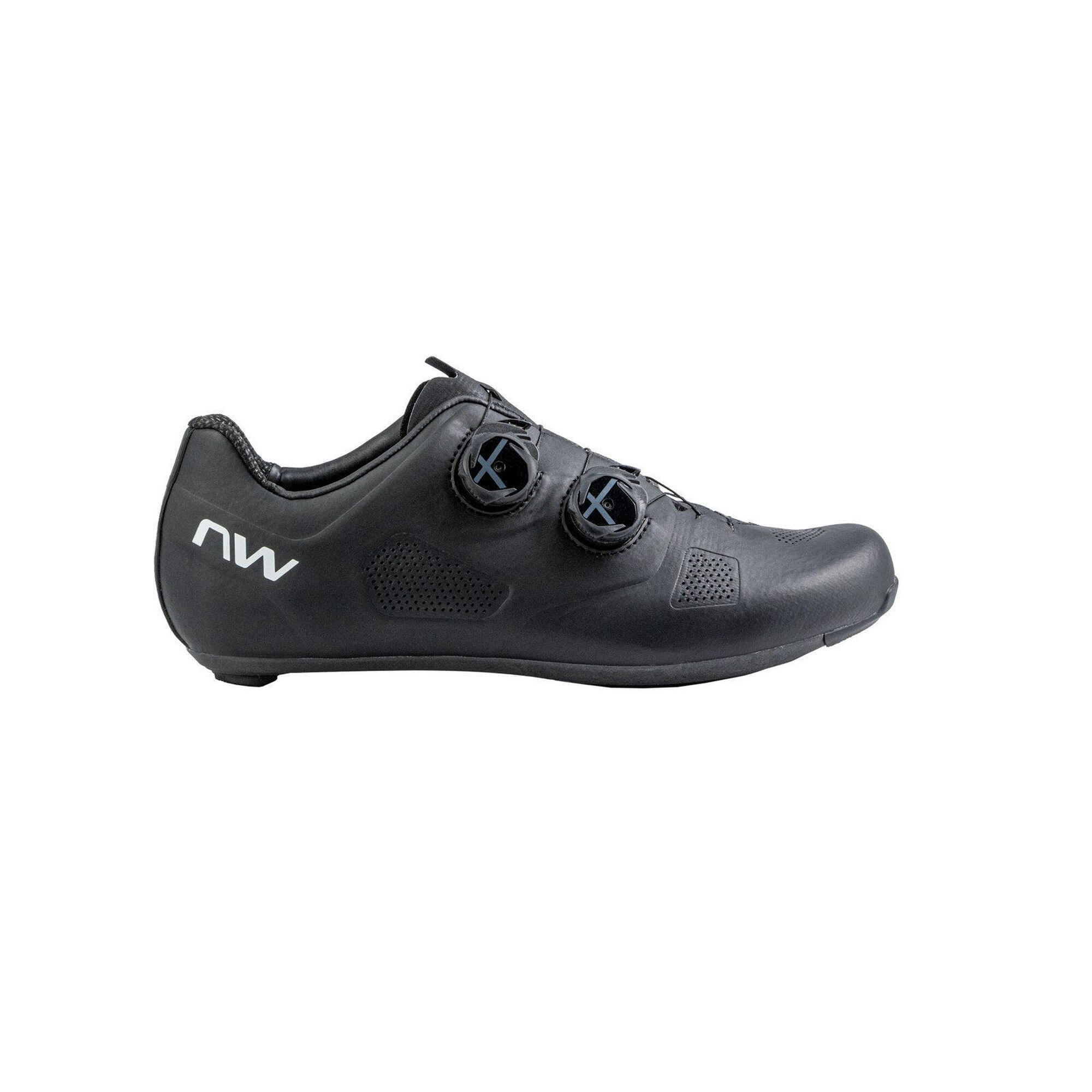 Northwave - Chaussures Route Homme Northwave Revolution - Chaussures De Vélo - Blanc|noir - 44 - Decathlon