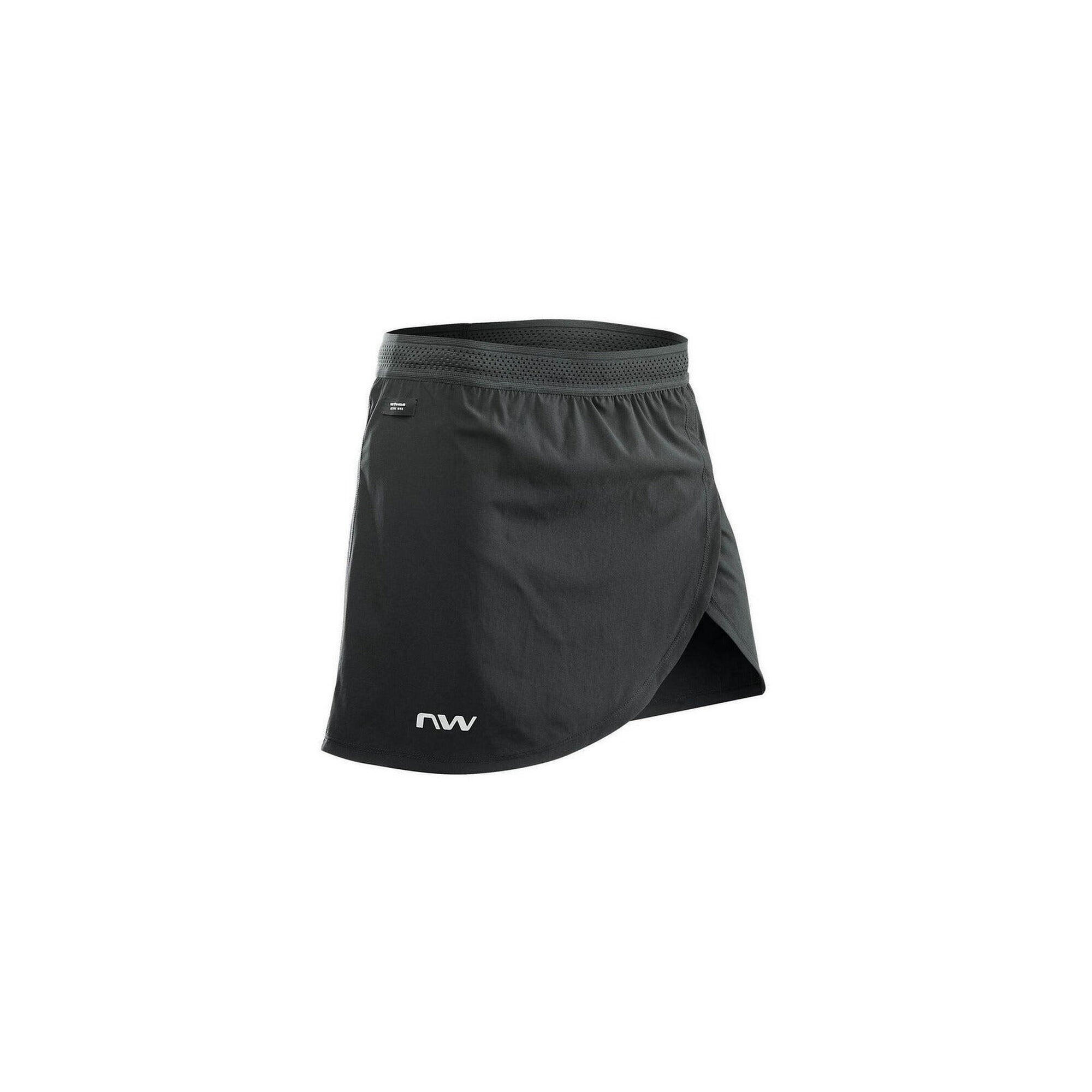 Spódnica + spodenki rowerowe damskie NORTHWAVE Active Woman Skirt czarny
