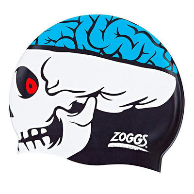 Cuffia da bagno in silicone multicolore con personaggio bambino Zoggs