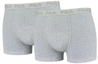 Shorts da Bagno Fila da Uomo 2 -Pack Grigio M - Comfort e Qualità