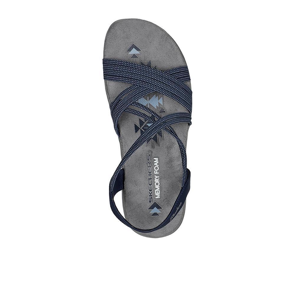 Sandalias Skechers Mujer Reggae Slim - Turn It Up Azul marino 3/5