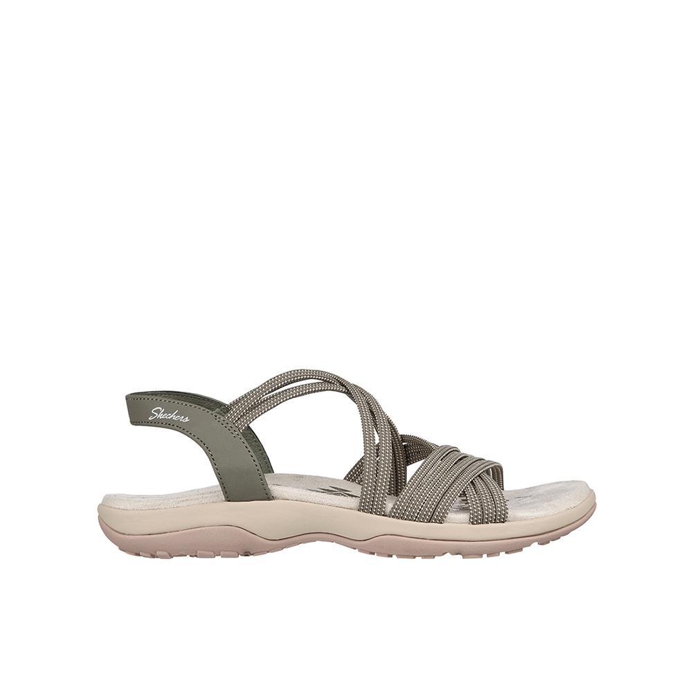 SKECHERS Sandálias Skechers Mulher Reggae Slim - Turn It Up Verdes