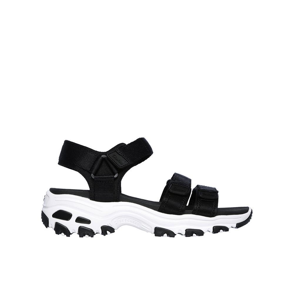 Sandalias Skechers Mujer Fresh Catch Negras 1/7