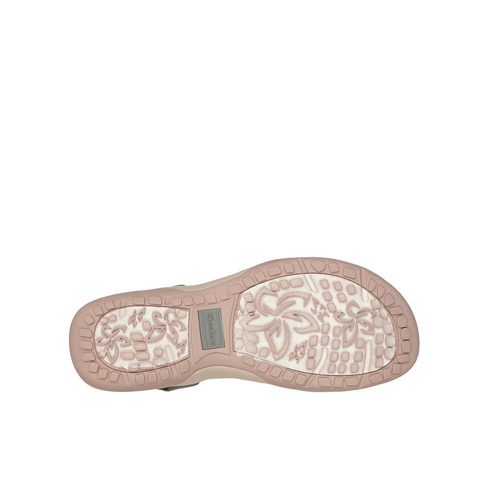 Sandálias Skechers Mulher Reggae Slim - Turn It Up Verdes 4/4