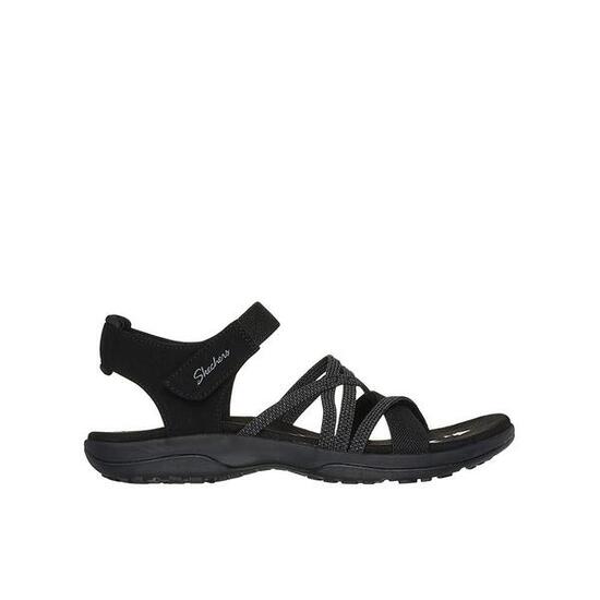 SANDALE FEMME Skechers Reggae Slim Meadow Grazer NOIR