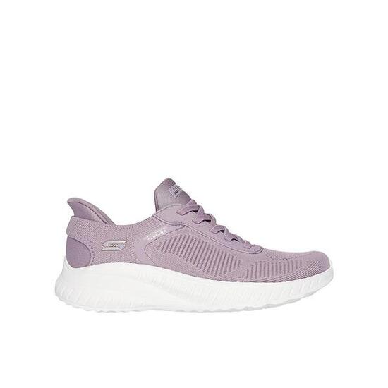 Zapatillas Skechers Mujer Bobs Sport Squad Chaos Moradas