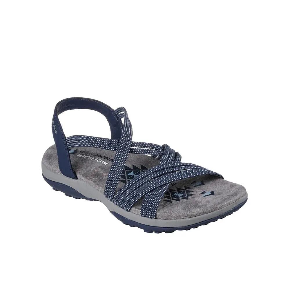 Sandalias Skechers Mujer Reggae Slim - Turn It Up Azul marino 2/4