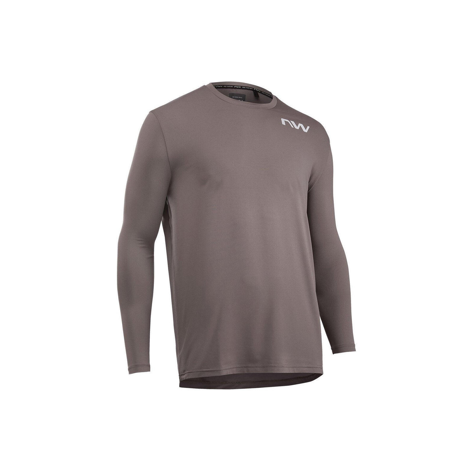Koszulka rowerowa enduro mtb NORTHWAVE Xtrail Jersey LS beżowy