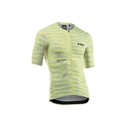 Koszulka rowerowa mtb gravel NORTHWAVE Blade Jersey żółty