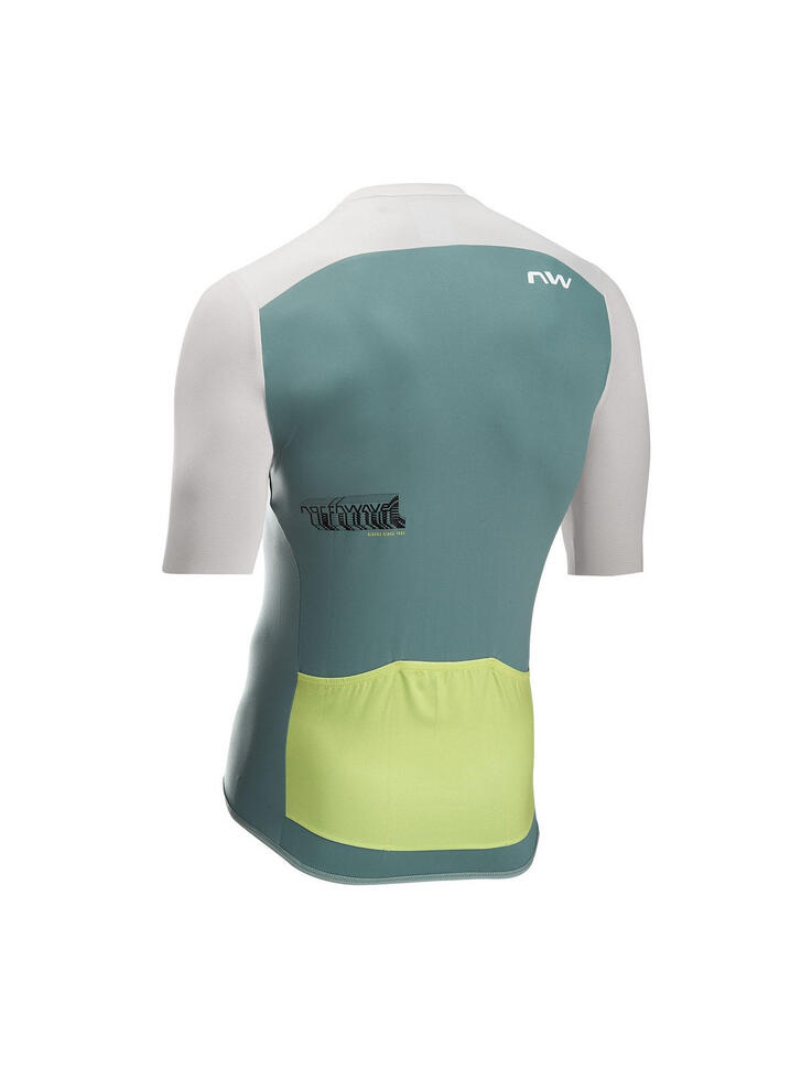 Koszulka rowerowa mtb gravel NORTHWAVE Essence Evo Jersey UPF50 zielony