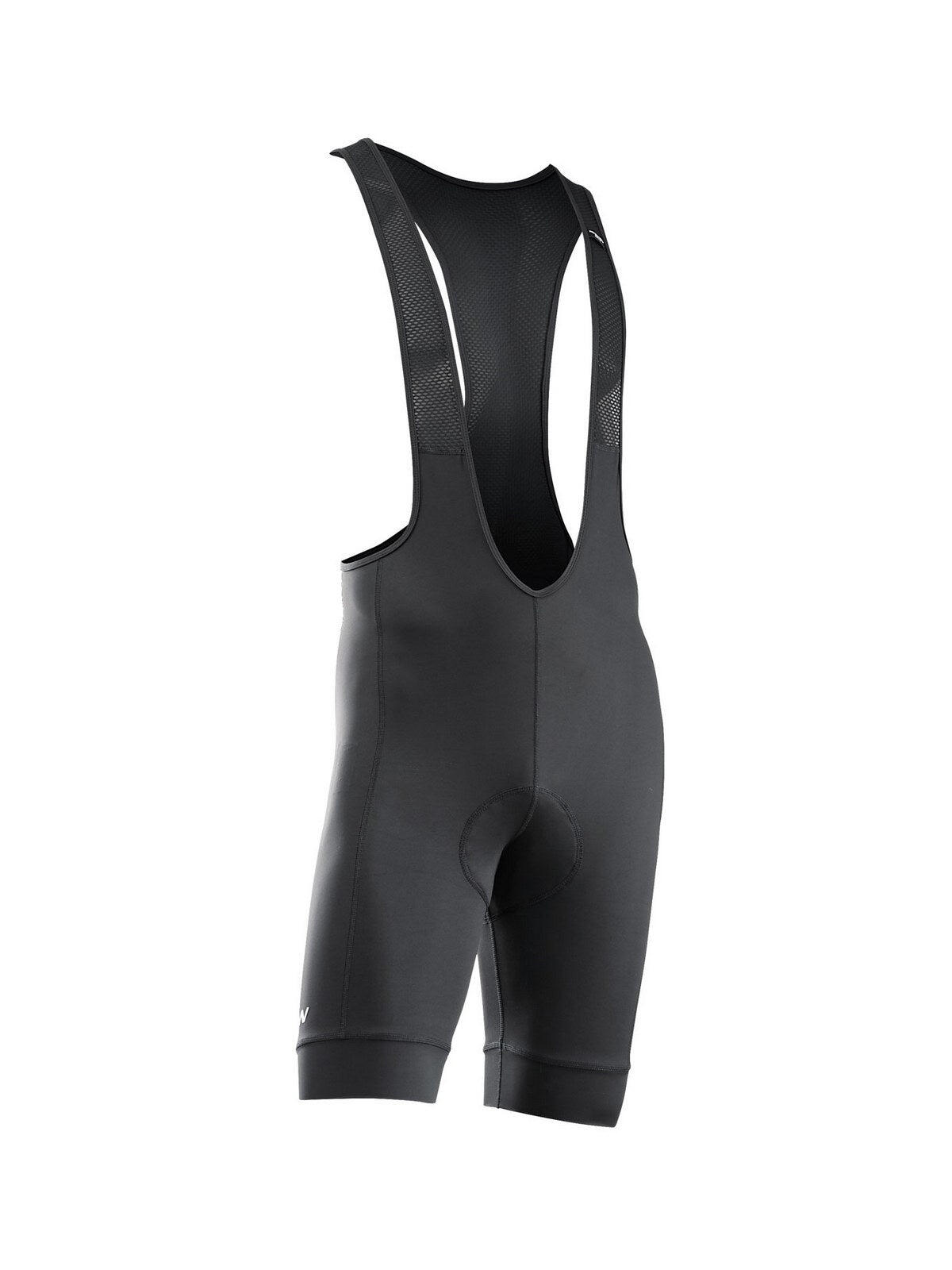 Pantaloni scurti cilism cu bretele - Active GEL Bibshort - Black
