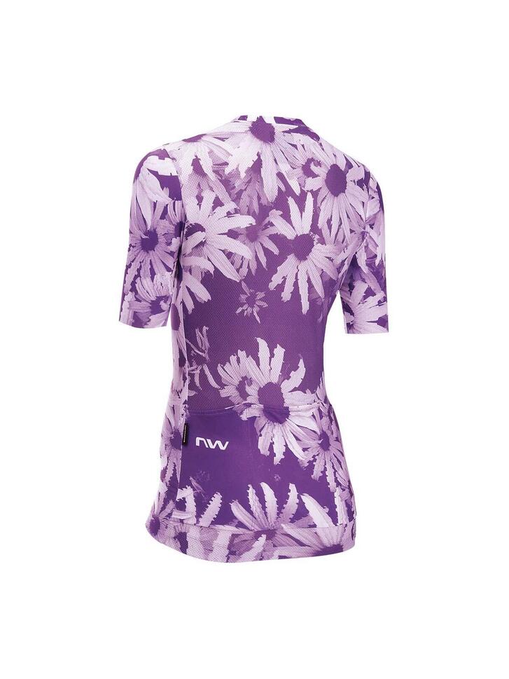 Koszulka rowerowa damska NORTHWAVE Blade Woman Jersey fioletowy